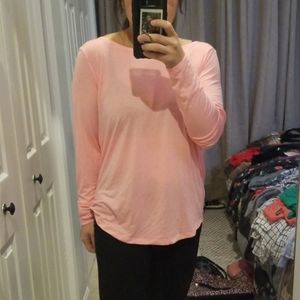 NWOT Lightweight yoga pullover tee